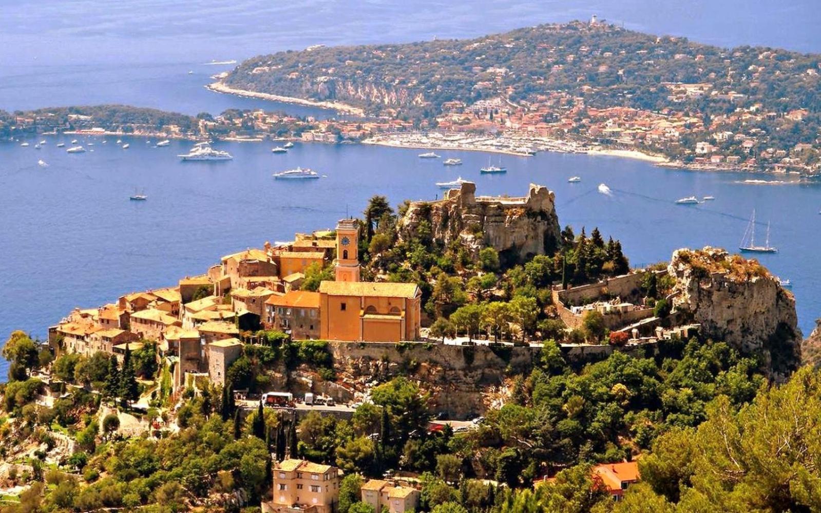 Eze - Appartement Dans Bas De Villa Avec Piscine Pres De Monaco Экстерьер фото